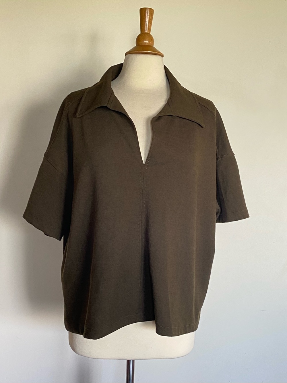 Max Studio Olive Green Top Size XL